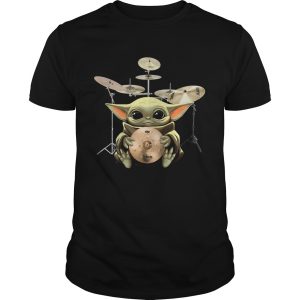 Baby Yoda Hug Drum shirt