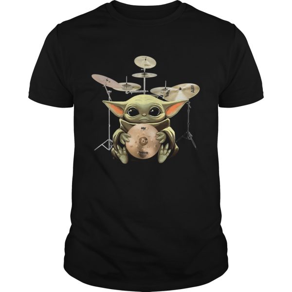 Baby Yoda Hug Drum shirt