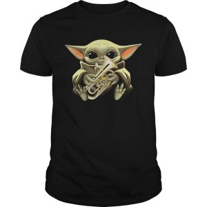 Baby Yoda Hug Euphonium shirt