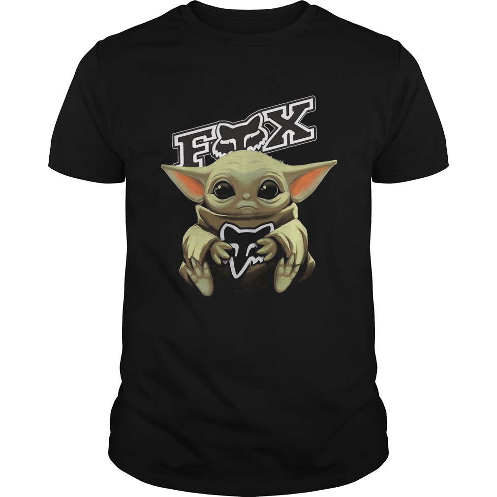 Baby Yoda Hug Fox Racing shirt Baby Yoda Hug Fox Racing shirt