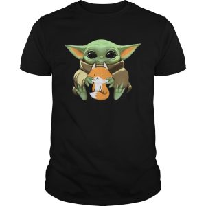 Baby Yoda Hug Fox shirt
