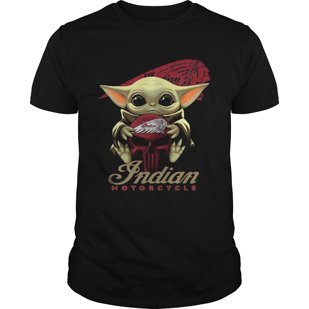 Baby Yoda Hug Indian Motorcycle shirt Baby Yoda Hug Indian Motorcycle shirt