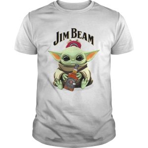 Baby Yoda Hug Jim Beam shirt