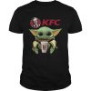 Baby Yoda Hug KFC shirt