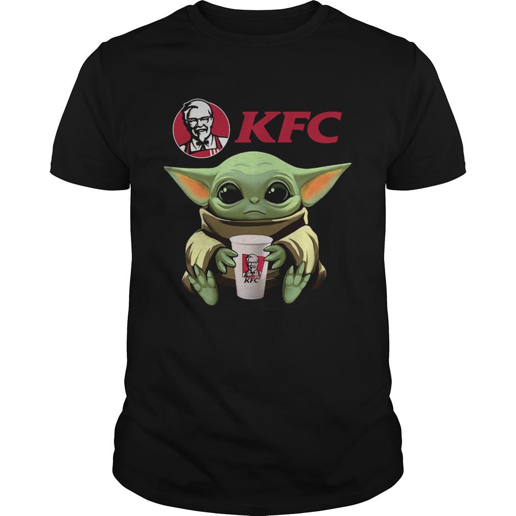 Baby Yoda Hug KFC shirt Baby Yoda Hug KFC shirt