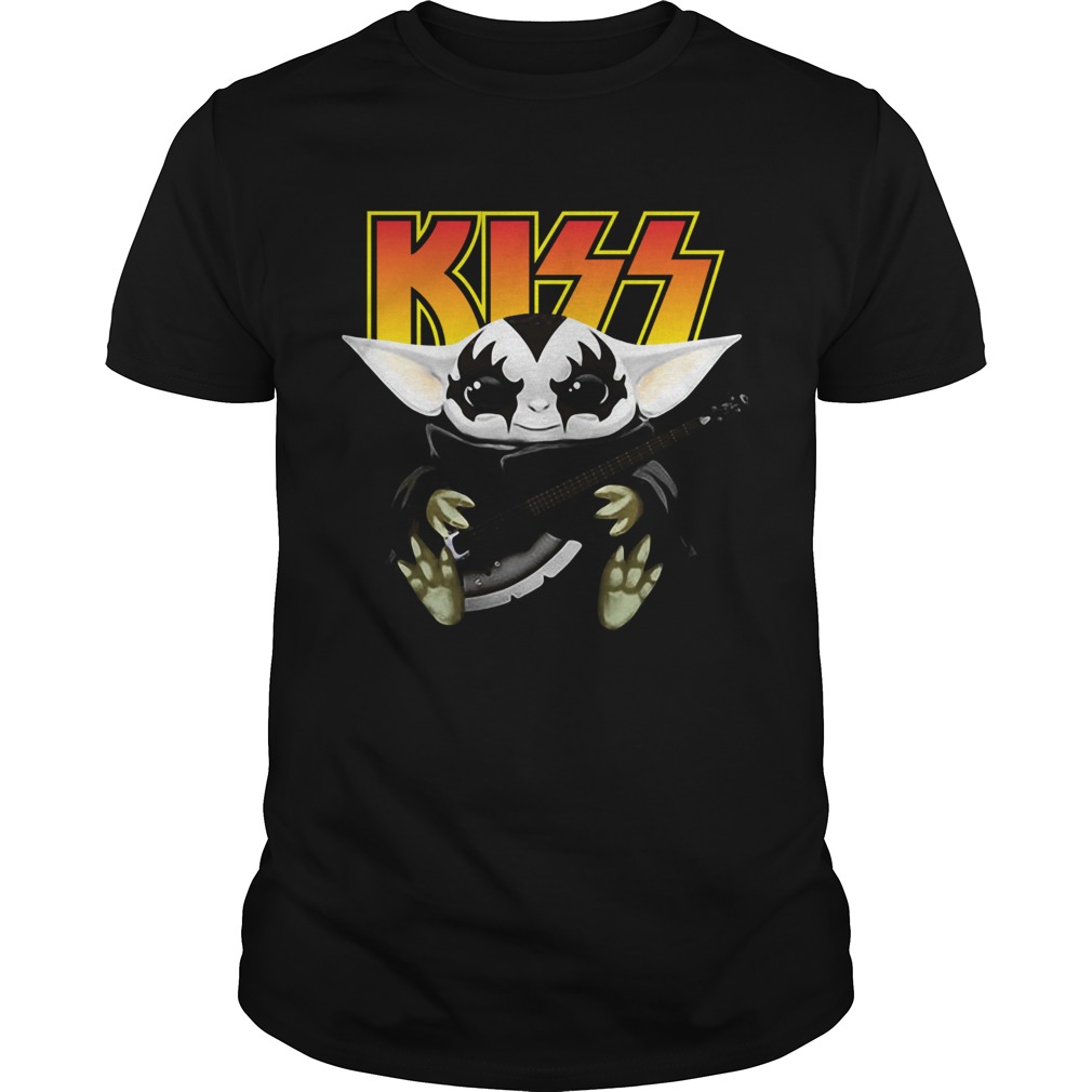 Baby Yoda Hug Kiss Guitar shirt Baby Yoda Hug Kiss Guitar shirt