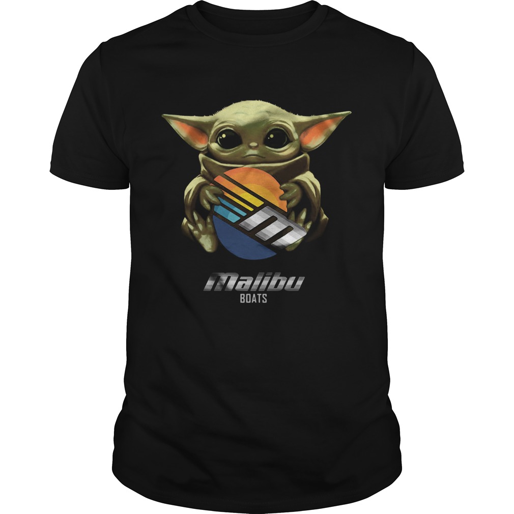 Baby Yoda Hug Malibu Boats shirt Baby Yoda Hug Malibu Boats shirt