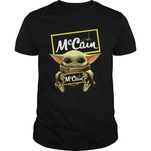 Baby Yoda Hug Mccain shirt