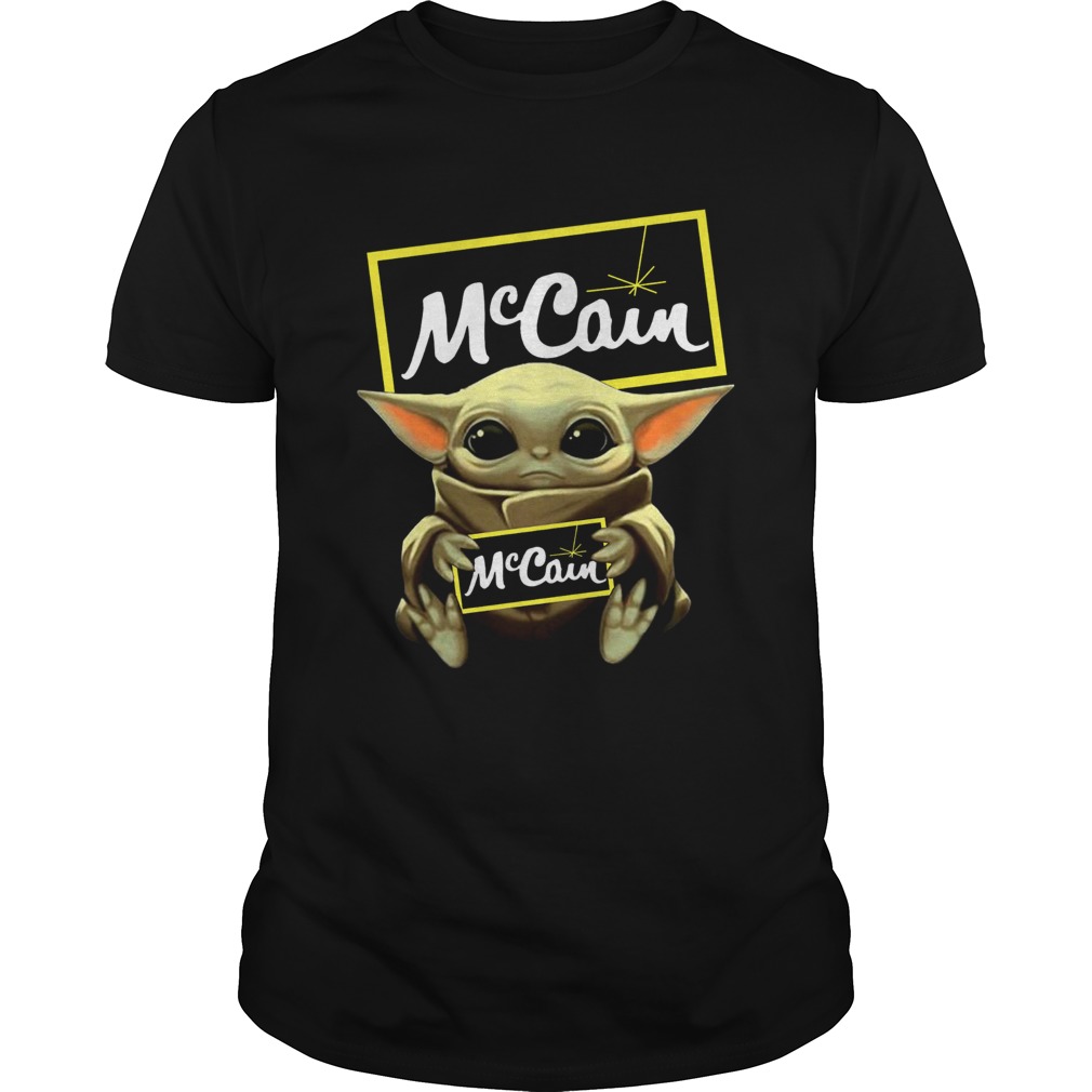 Baby Yoda Hug Mccain shirt Baby Yoda Hug Mccain shirt