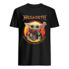 Baby Yoda Hug Megadeth Guitar Killing My Business shirt
