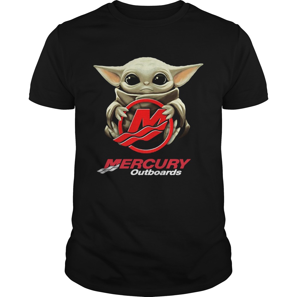 Baby Yoda Hug Mercury Outboards shirt Baby Yoda Hug Mercury Outboards shirt