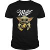 Baby Yoda Hug Miller Genuine Draft shirt