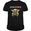 Baby Yoda Hug Ottawa Senators shirt