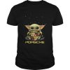 Baby Yoda Hug Porsche shirt
