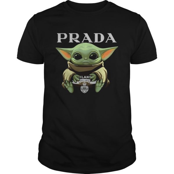 Baby Yoda Hug Prada shirt