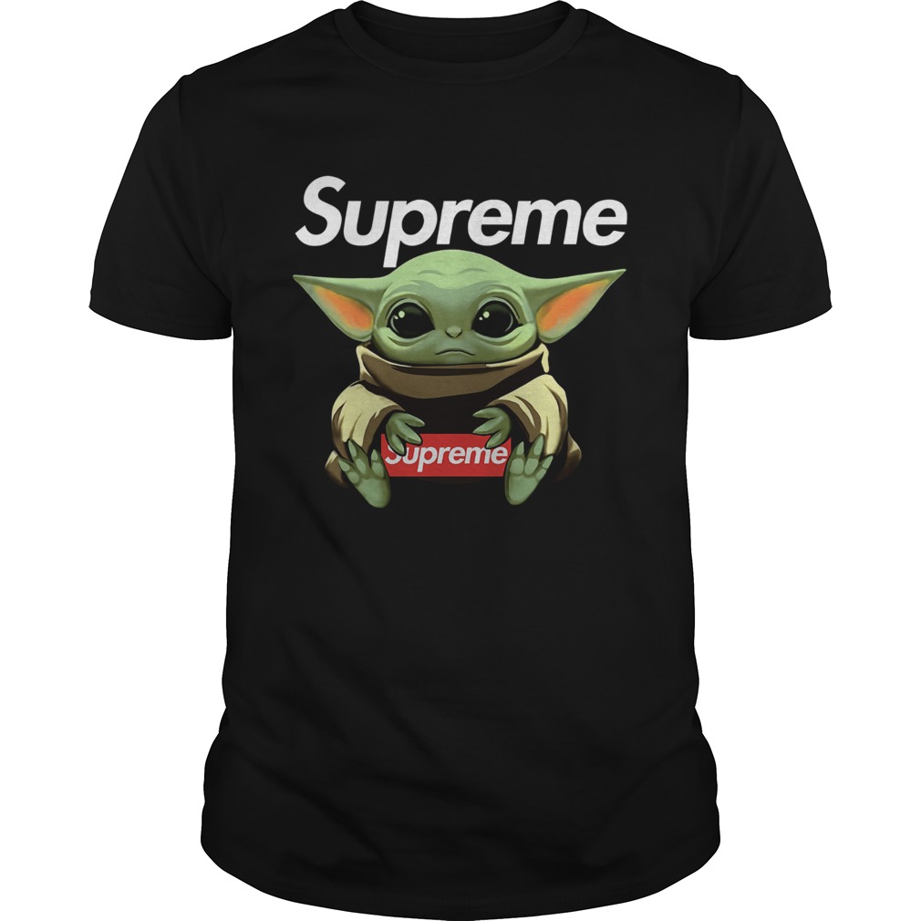 Baby Yoda Hug Supreme shirt Baby Yoda Hug Supreme shirt