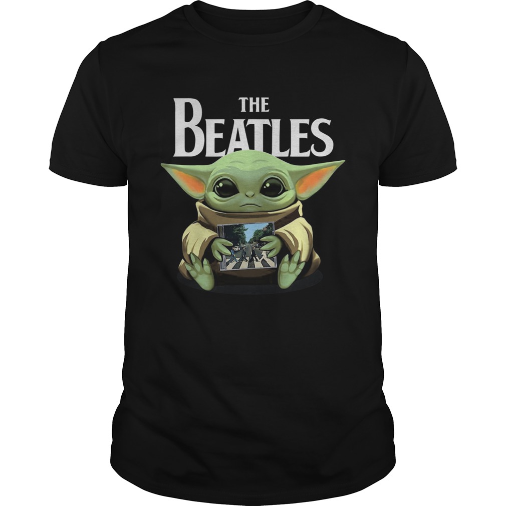 Baby Yoda Hug The Beatles shirt Baby Yoda Hug The Beatles shirt