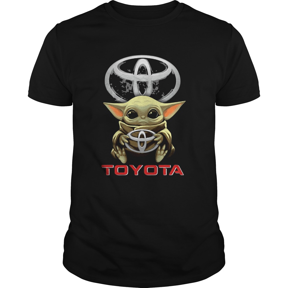 Baby Yoda Hug Toyota shirt Baby Yoda Hug Toyota shirt