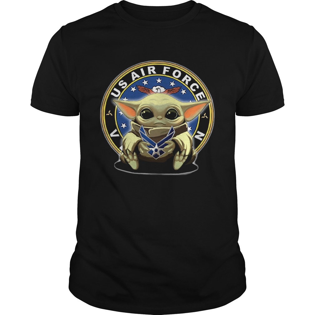 Baby Yoda Hug US Air Force shirt Baby Yoda Hug US Air Force shirt