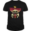 Baby Yoda Hug Wawa Coffee shirt