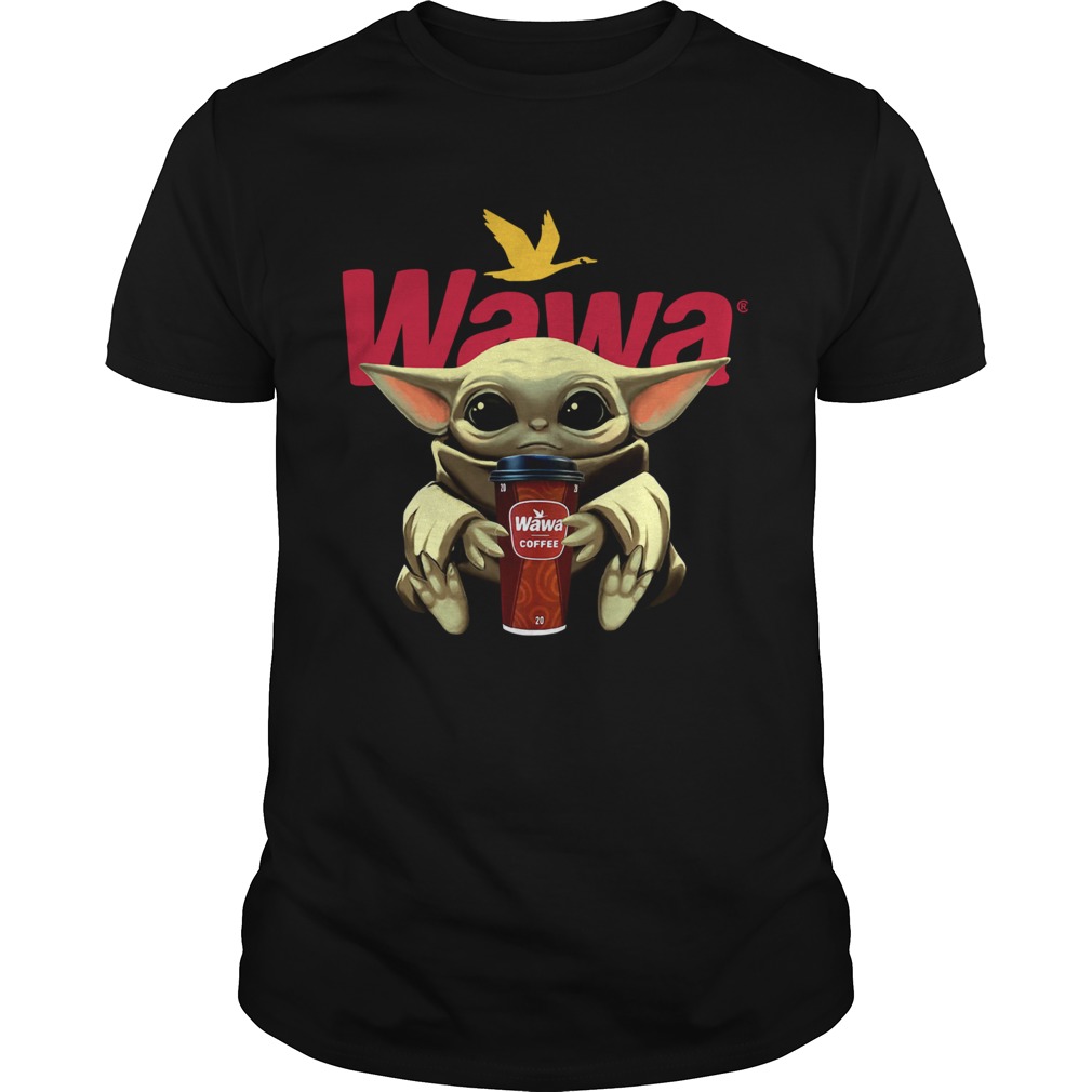 Baby Yoda Hug Wawa Coffee shirt Baby Yoda Hug Wawa Coffee shirt