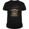 Baby Yoda Hugging Chilis Burger shirt