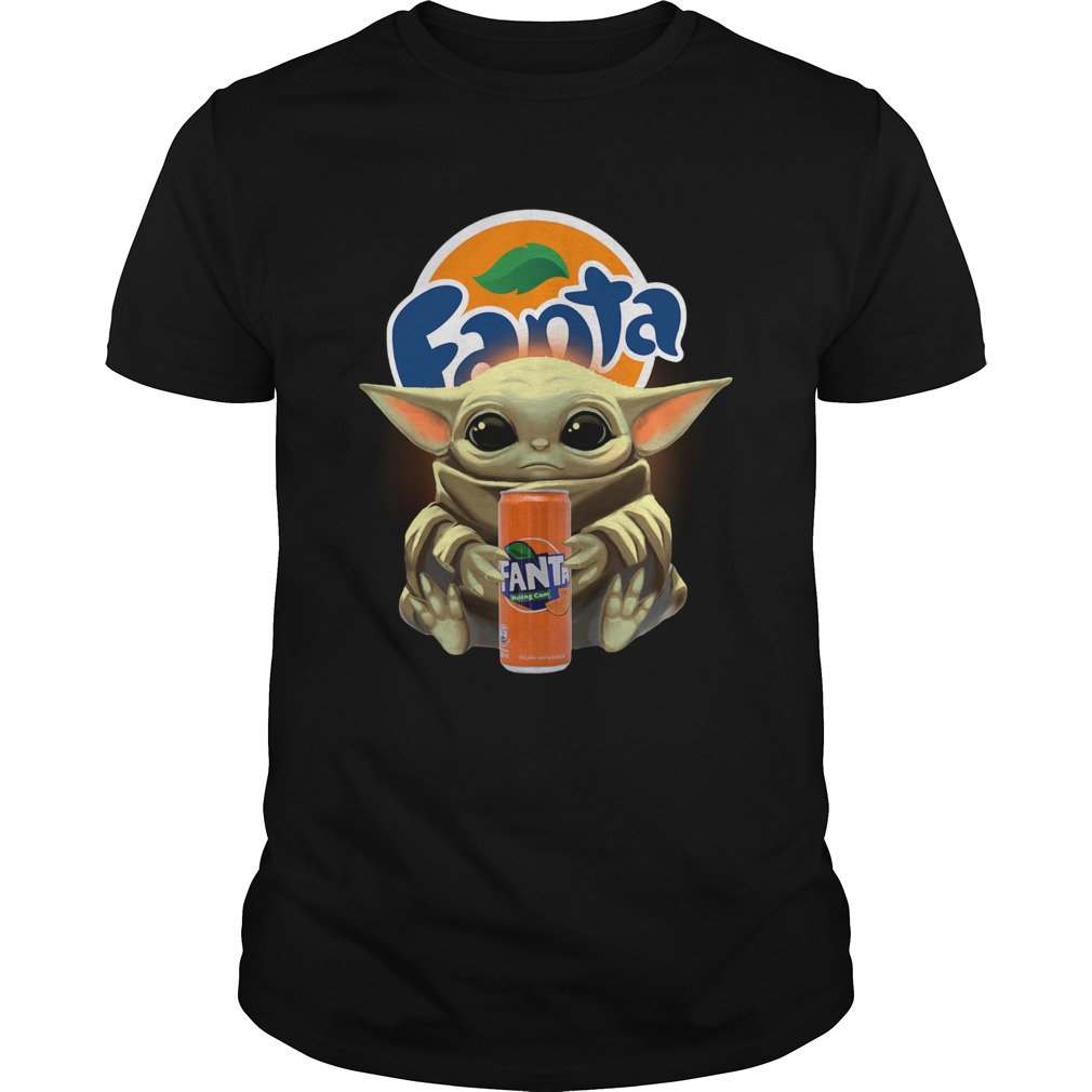 Baby Yoda Hugging Fanta shirt Baby Yoda Hugging Fanta shirt