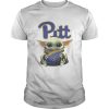 Baby Yoda Hugging Pitt shirt