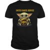 Baby Yoda Hugging United Parcel Service shirt