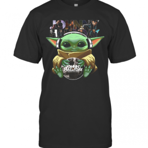 Baby Yoda Johnny Hallyday T-Shirt