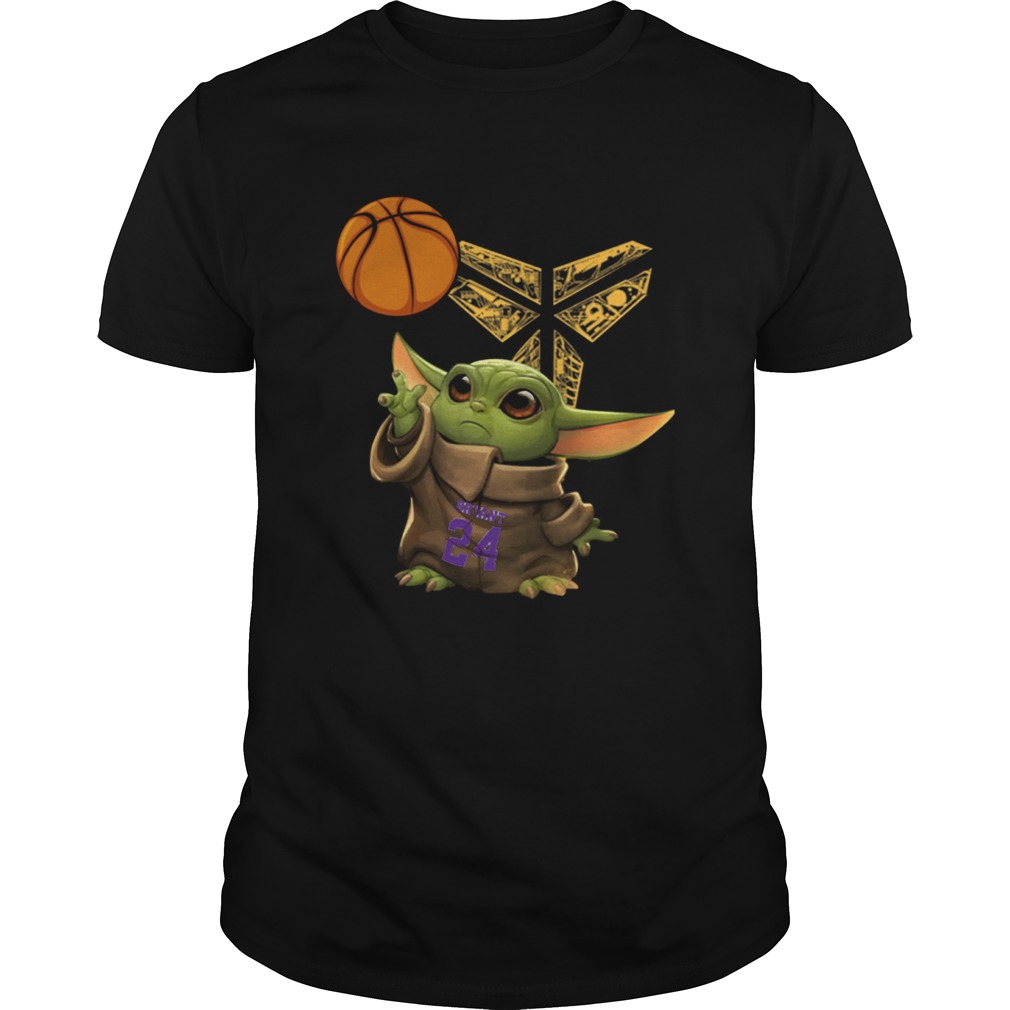 Baby Yoda Kobe Bryant 24 shirt Baby Yoda Kobe Bryant 24 shirt