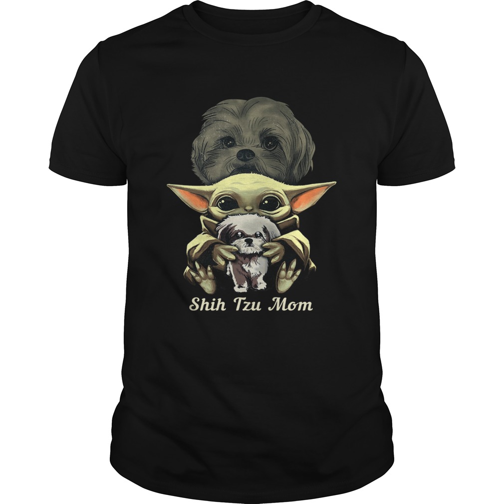 Baby Yoda Shih Tzu Mom shirt Baby Yoda Shih Tzu Mom shirt