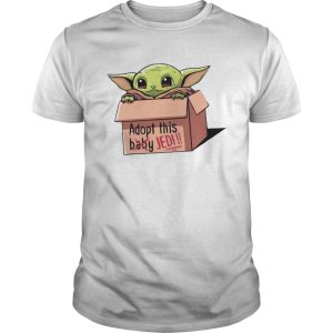 Baby Yoda The Mandalorian Adopt This Jedi shirt