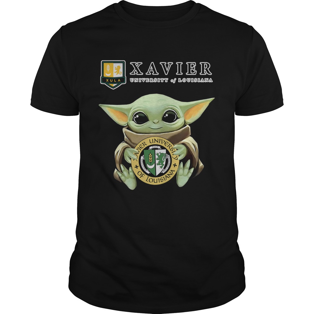 Baby Yoda Xavier University Of Louisiana shirt Baby Yoda Xavier University Of Louisiana shirt