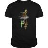 Baby Yoda and Baby Groot Water Reflection Master Yoda and Groot shirt