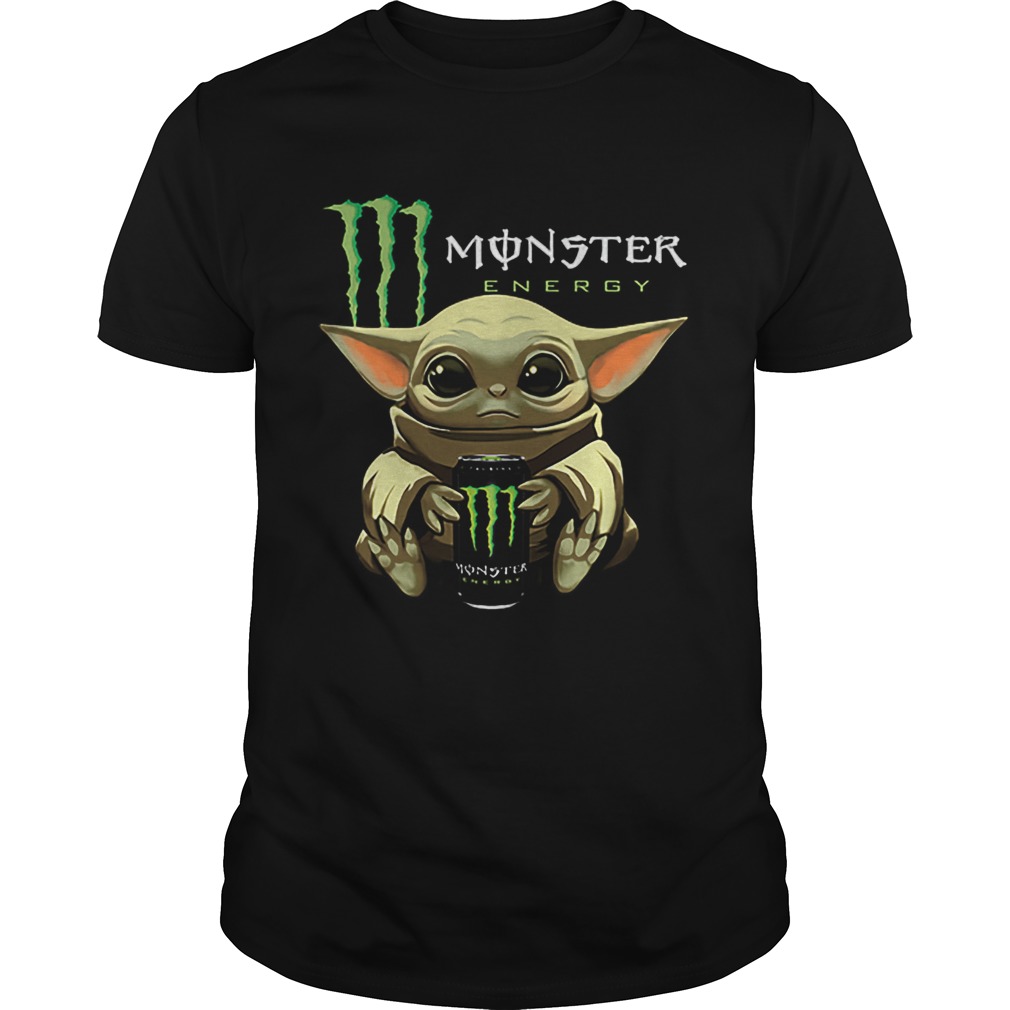 Baby Yoda hug Monster Energy Star Wars Mandalorian shirt Baby Yoda hug Monster Energy Star Wars Mandalorian shirt