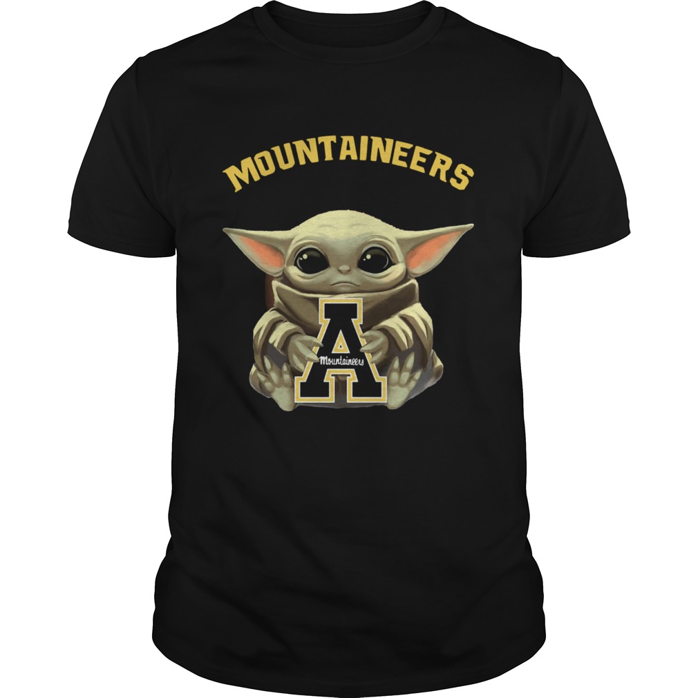 Baby Yoda hug Mountaineers shirt Baby Yoda hug Mountaineers shirt