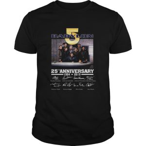 Babylon 5 25th Anniversary 19942019 Signatures shirt