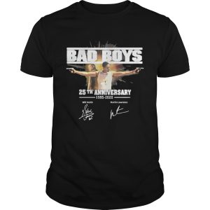 Bad boys 25th anniversary 1995-2020 signature shirt