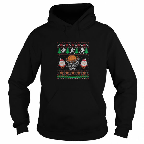 Basketball Ugly Christmas Holiday Sports shirt