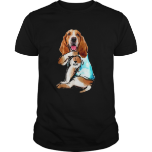 Basset Hound Tattoo I Love Mom shirt