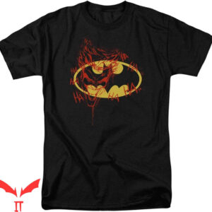 Batman Beyond T-Shirt Batman Logo Joker Graffiti