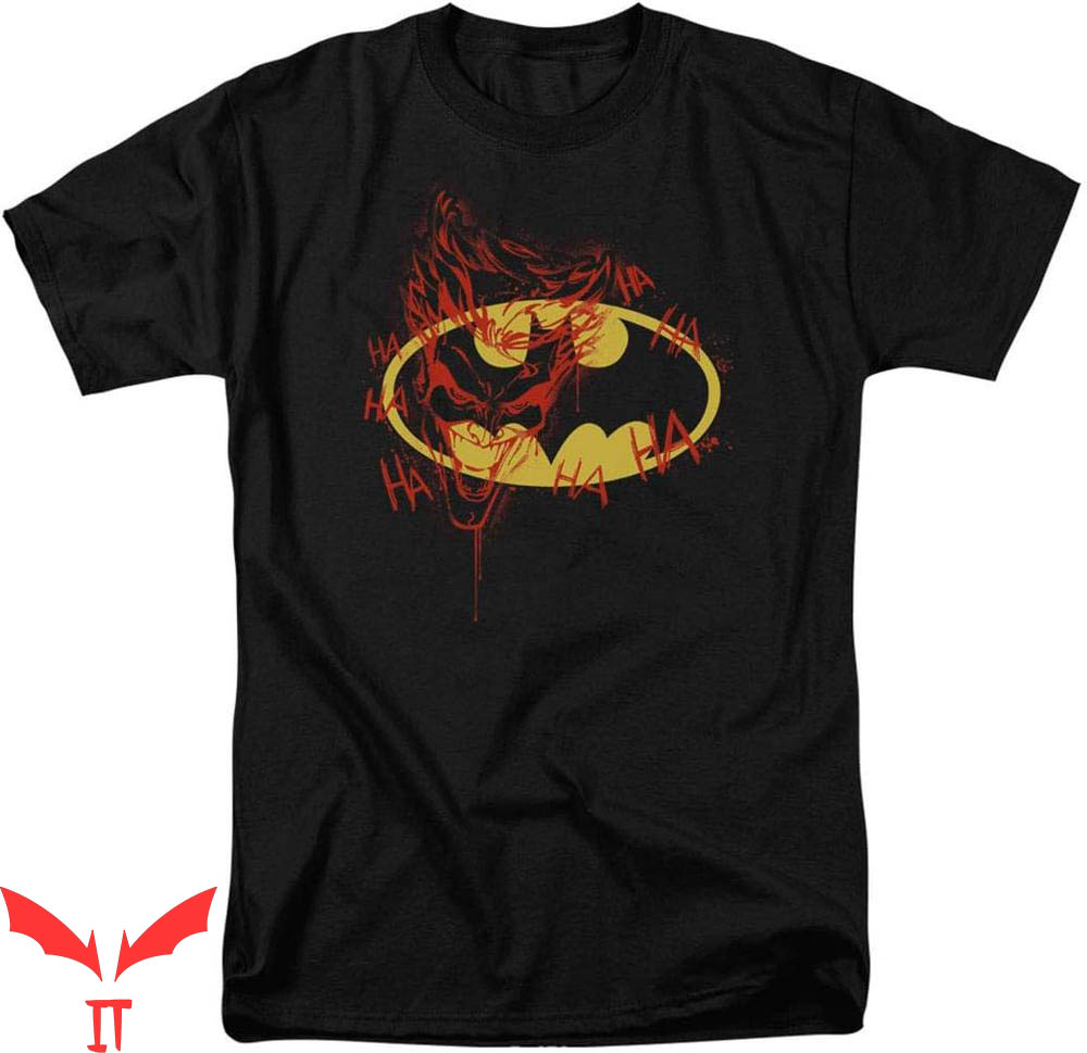 Batman Beyond T-Shirt Batman Logo Joker Graffiti Batman Beyond T-Shirt Batman Logo Joker Graffiti