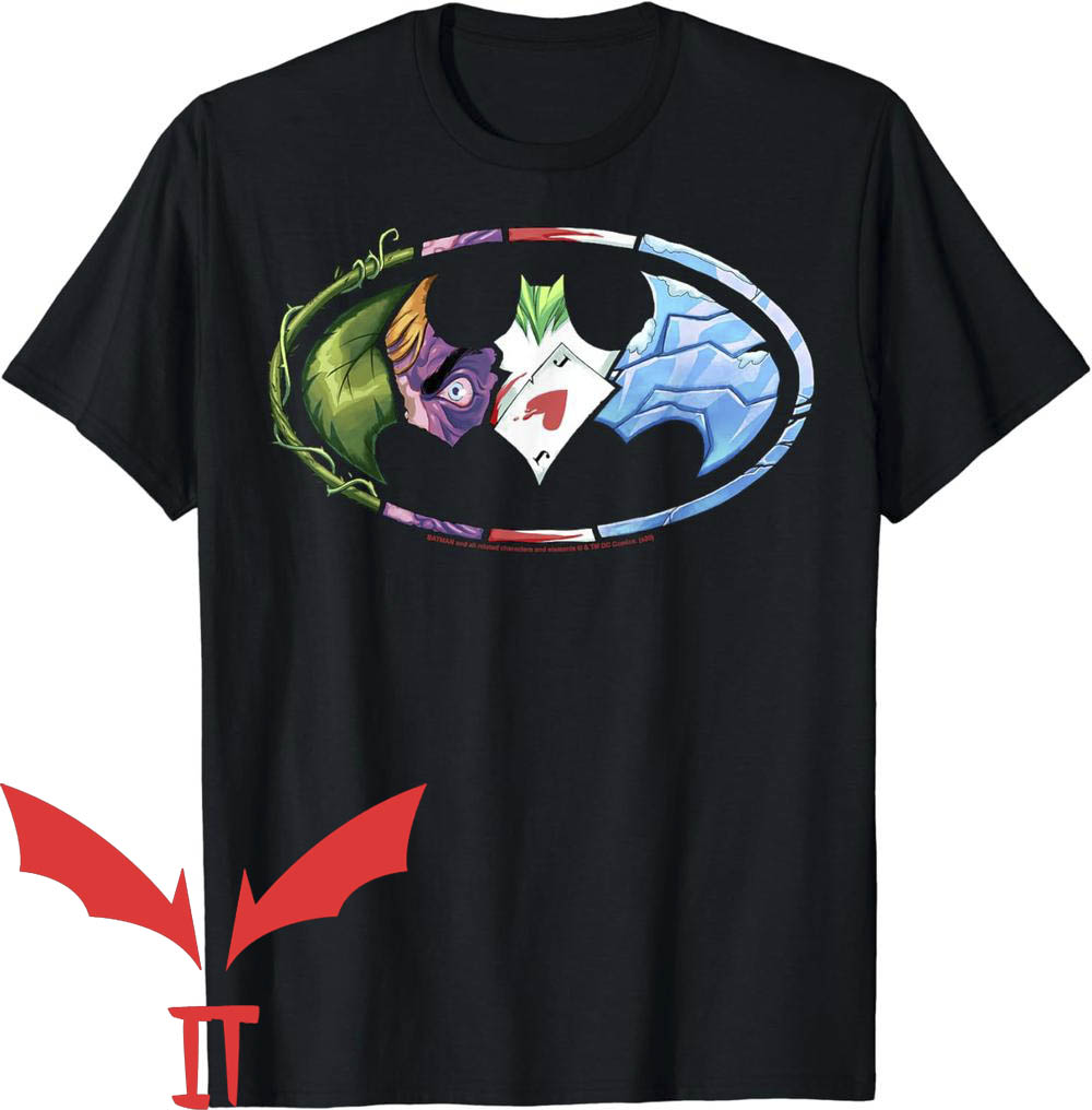 Batman Beyond T-Shirt Batman Villains Logo Batman Beyond T-Shirt Batman Villains Logo