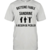 Batterie Faible Sandrine A Besoin De Picoler T-shirt