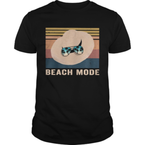 Beach mode hat vintage retro shirt