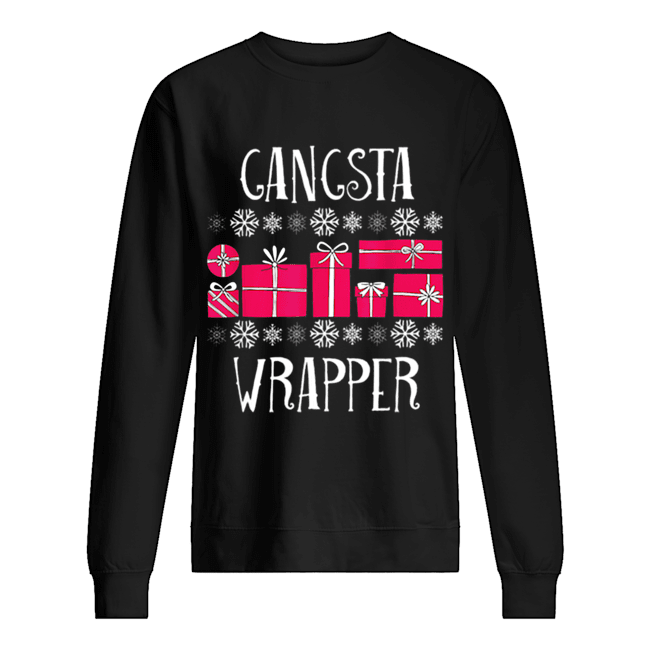 Beautiful Gangsta Wrapper Funny Christmas Party Gifts shirt Beautiful Gangsta Wrapper Funny Christmas Party Gifts shirt