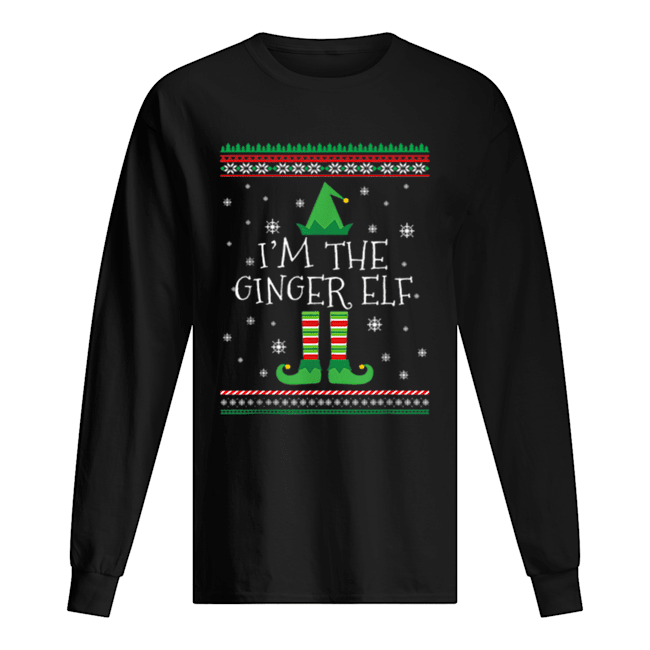 Beautiful I’m The Ginger Elf Ugly Christmas PJ shirt Beautiful I’m The Ginger Elf Ugly Christmas PJ shirt