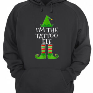 Beautiful I'm The Tattoo Elf Matching Family Group Christmas shirt 3