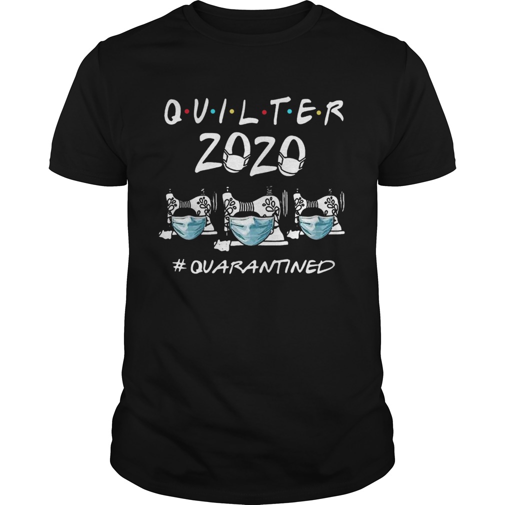 Beautiful Quilter 2020 Mask Quarantined COVID19 shirt Beautiful Quilter 2020 Mask Quarantined COVID19 shirt